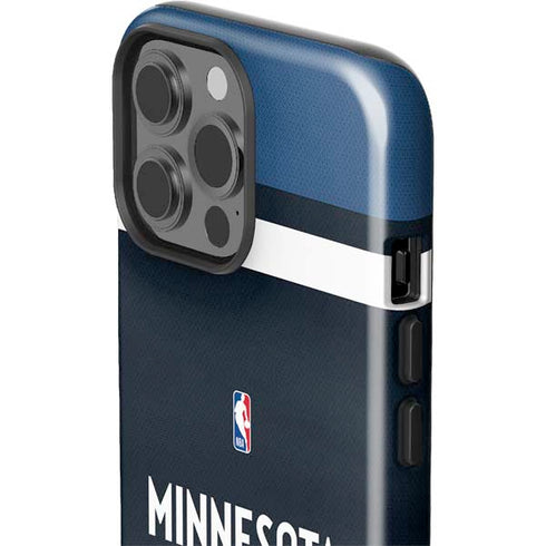NBA Minnesota Timberwolves Jersey iPhone 15 Pro Max Impact Case